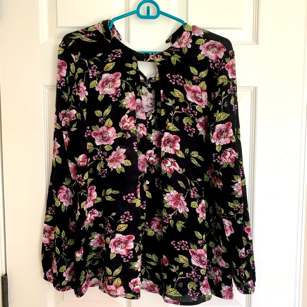 Floral dress shirt